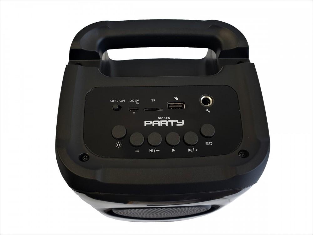 BIGBEN PARTYBTHPM Wireless Bluetooth Speaker with Light Effects, BigBen