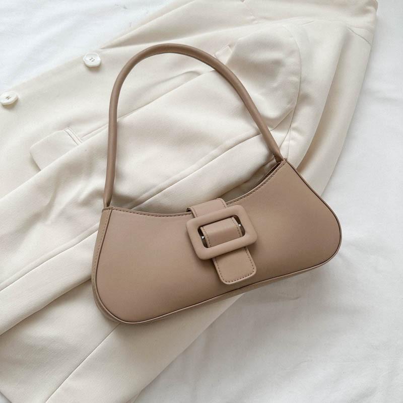 New Summer Niche Trend Bag Women's Fashion Shoulder Bag Simple Handbag Retro Bag