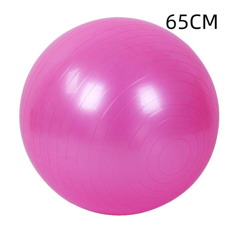 Yoga-Pilates-Ball für das Fitnessstudio, für Fitness, Ballon-Abdeckung, Workout über weichem, großem Übungsball, 45 cm, 55 cm, 65 cm, 75 cm, 85 cm, 95 cm