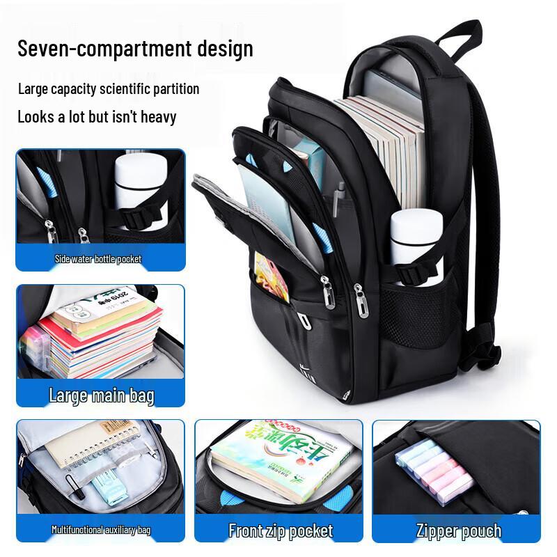 Lekki Ergonomiczny Plecak Szkolny dla Chłopców Warrior