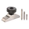 Stable Clamping Depth Dial Indicator Base Threaded Knob Depth Gauge Holder  For Replacement
