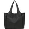 Raizm Lightweight and Large Capacity Tote Bag, Nylon, Gym Bag for Women, Multi-Pocket, A4 Size, Lightweight, Water-Repellent, Perfect for Commuting