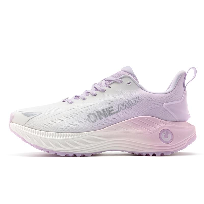 onemix Energetyczne buty do biegania dla mężczyzn Antypoślizgowe trampki Oddychająca siateczka Odkryty miękkie buty sportowe Buty sportowe Amortyzacja tenisówek do chodzenia