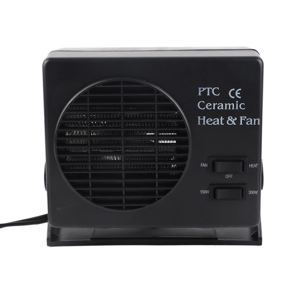 

Автомобильный обогреватель 12 В 300 Вт Портативный автомобильный обогреватель и размораживатель Керамический автомобильный вентилятор для обогрева Черный