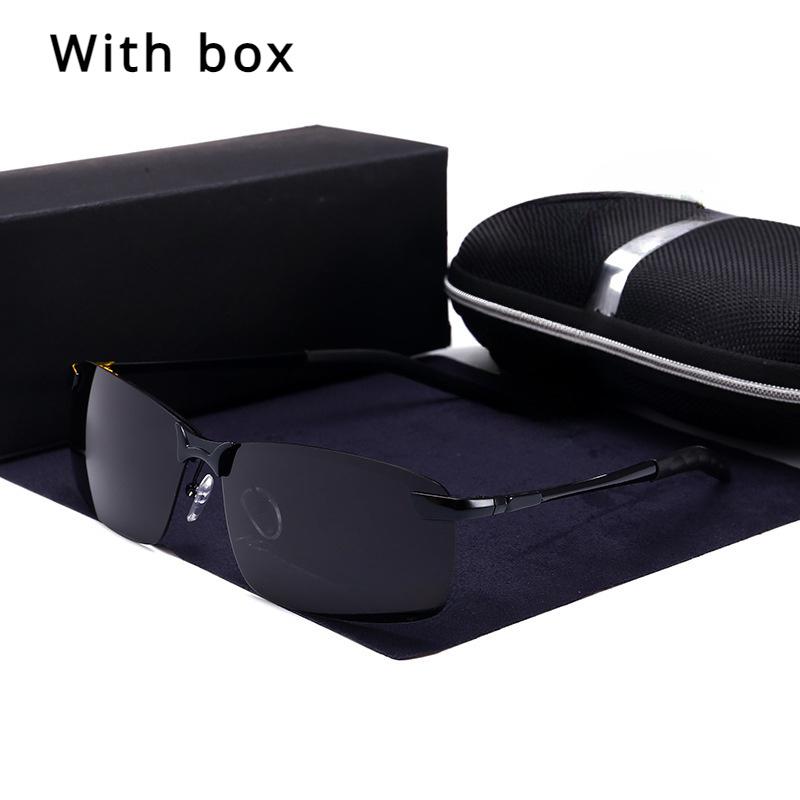 

1 шт. в коробке, антибликовые солнцезащитные очки, модные мужские солнцезащитные очки для вождения, рыбалки, велоспорта, спорта на открытом воздухе, классические квадратные очки