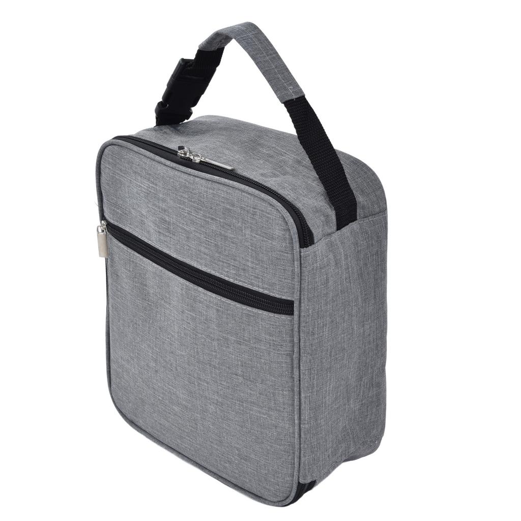 Insulated Lunch Bag Oxford Cloth Camping Lunch Tote Portable Picnic Bag for Outdoor Office