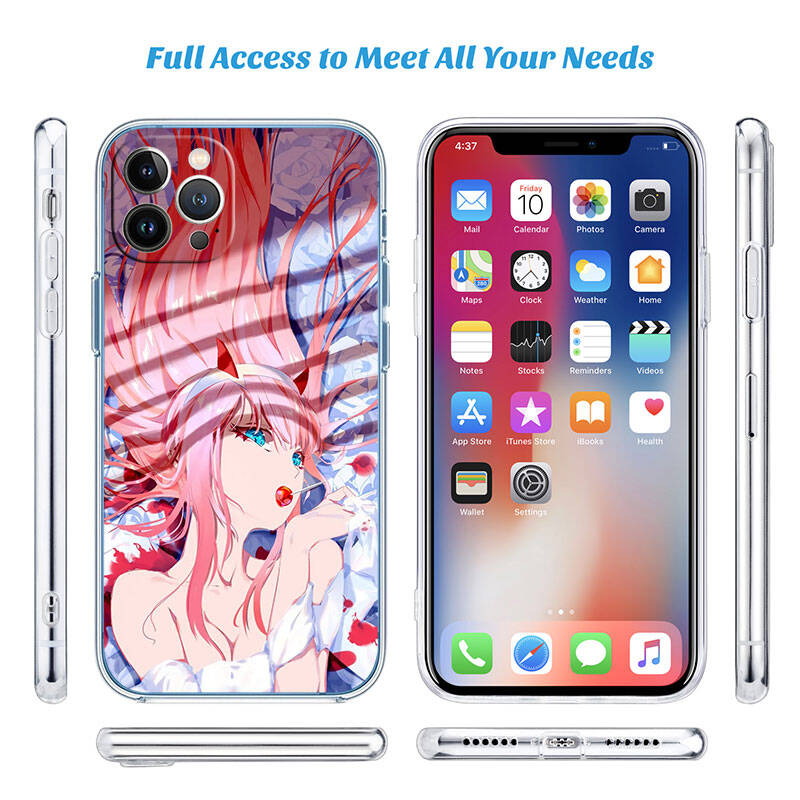 MH157 Zero Two Case for Motorola E7 G6 G7 G8 G9 Plus Power Play G10 G20 G04 E30 E40 E22 E20 E13 E15 G22 G23 G05 G75 G35 G55