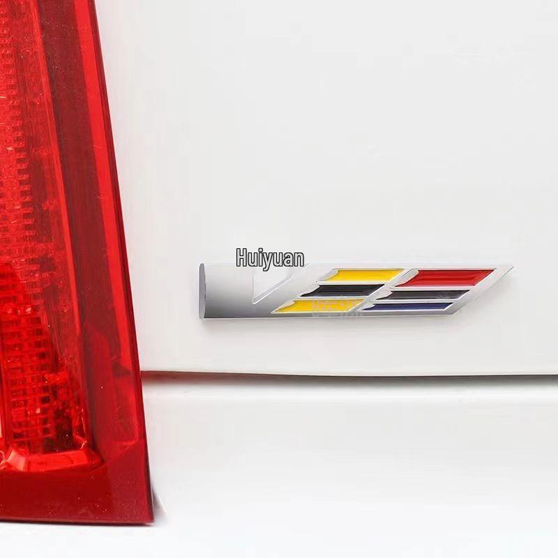 Cadillac CT5 ATS LXT CT6 XT4 XT5 Fender Emblem V Sticker Upgrade