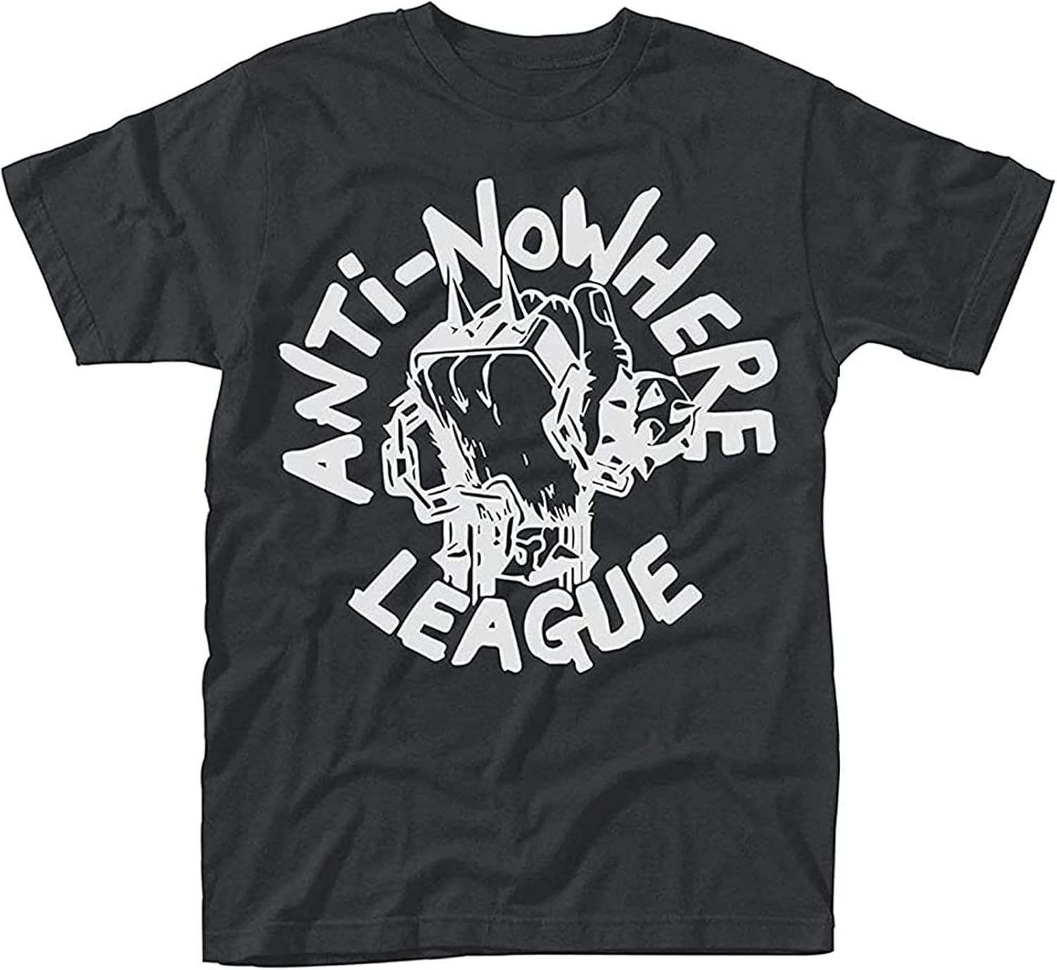 Anti Nowhere League Logo Men s Fashion Men T Shirt Size XL чёрный