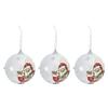 3PCS Christmas Ball Foam Hanging Christmas Tree Ornament for Festival Party Decoration