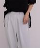 Yours Wrap Tapered Pants BFXU1789 M Gray Women's