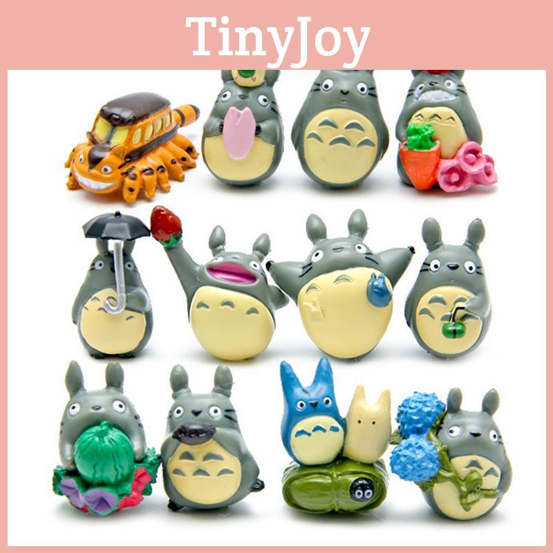 My Neighbor Totoro 12pcs Set Garden Decoration Anime Action Figures For Kids And Collectors