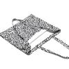 Leopard Marshmallow Big Bag (White)