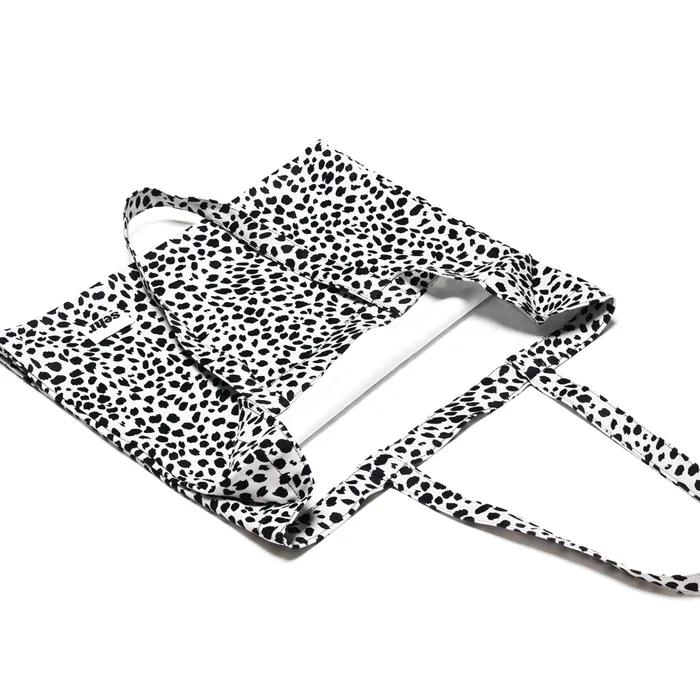 Leopard Marshmallow Big Bag (White)