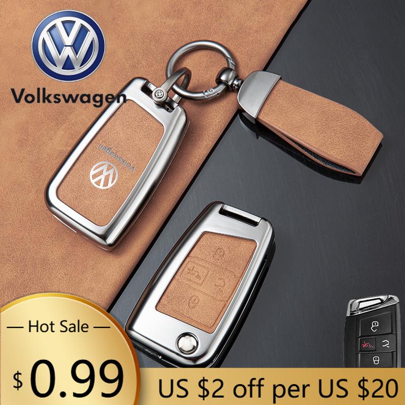 Pentru VOLKSWAGEN VW Carcasă Smart Key cu 4 Butoane Cover Shell Pentru Volkswagen VW Golf 7 ALLTRACK MK7 Tiguan SEAT Ateca Leon I