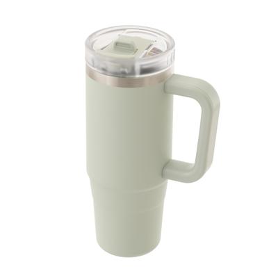 Takeda Corporation Yeşil x x 24cm Pipetli Kulplu Bardak GR 880ml [Sıcak/Soğuk Yalıtımlı/Kulplu] 14.2 8.9 HD-STT880GR