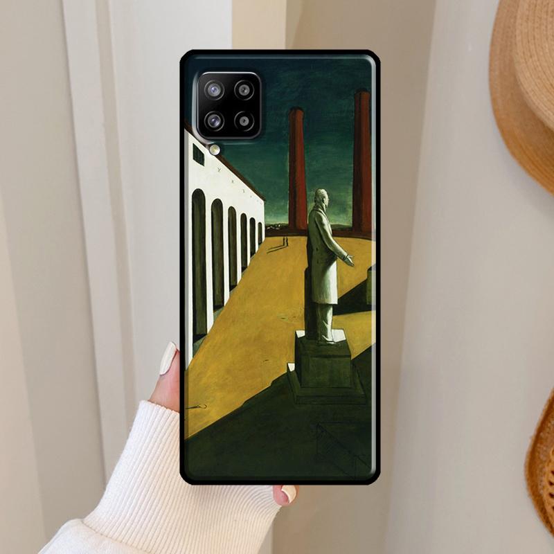 Giorgio De Chirico Art Case For Samsung Galaxy A05 A06 A16 A26 A36 A56 A53 A32 A52 A33 A13 A55 A35 A15 A14 A34 A54