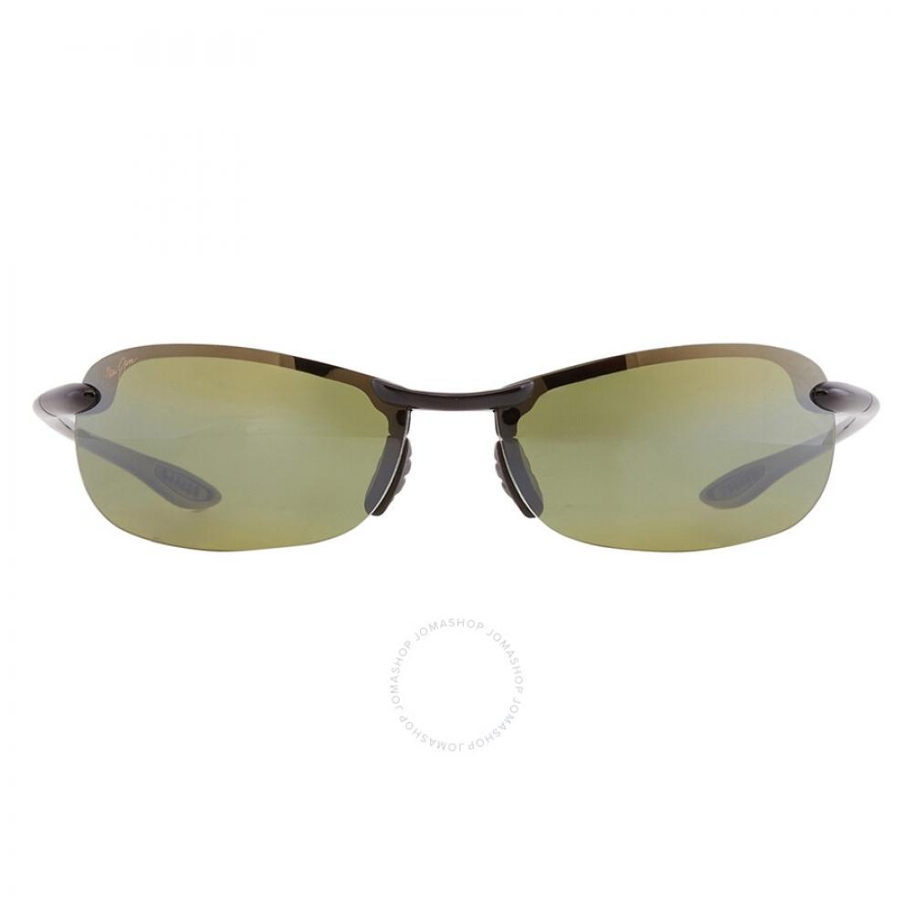 

Maui Jim Makaha Maui HT Wrap Unisex Sunglasses HT405 02 64