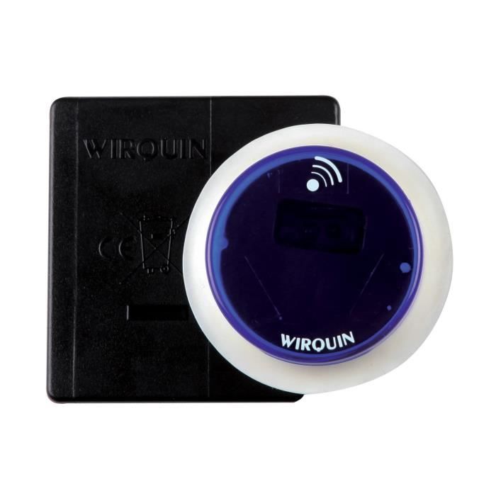 Mécanisme WC - WIRQUIN - TRONIC 2 - Double chasse - Infrarouge - 100% Hygiène