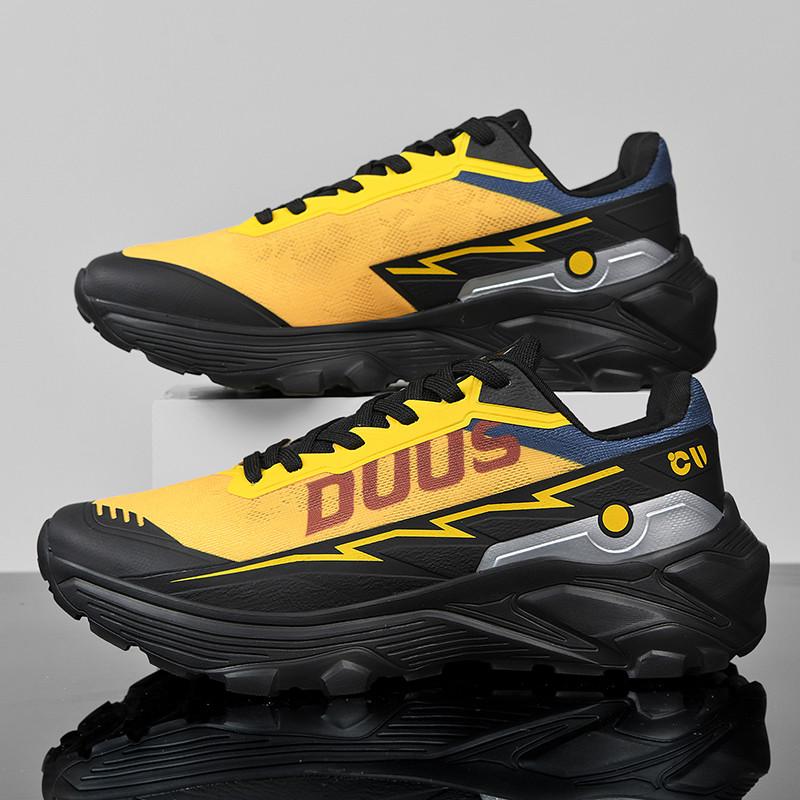 Herren-Laufschuhe, atmungsaktiv, Sport-Sneaker zum Schnüren, bequem, lässig, Wanderschuhe, Sportschuhe für das Training