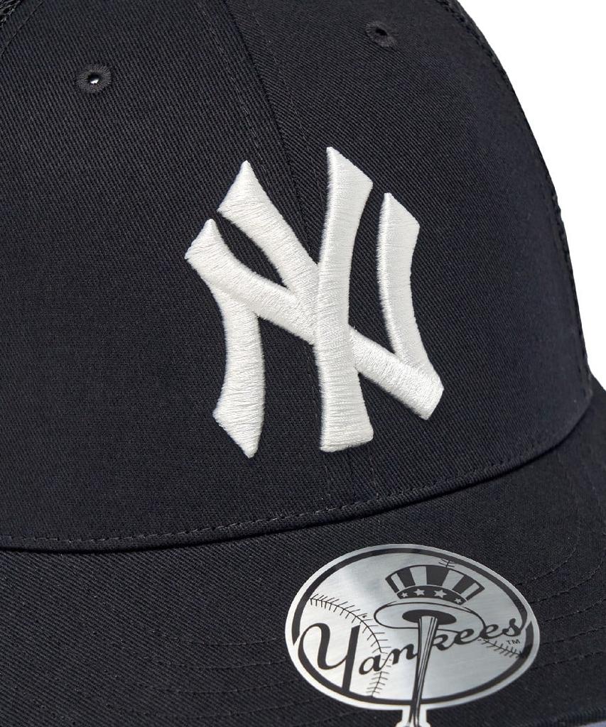 Emelbi Signature Patch Mesh Cap Ny (Black)