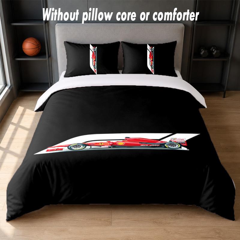Set Biancheria da Letto Design F1 1 Copripiumino + 2 Federe Morbido Traspirante Biancheria da Letto per la Casa