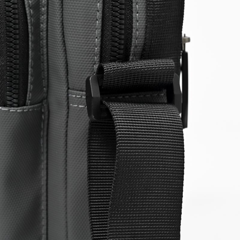 Męska Torba na Ramię Oxford Lekka Jednolity Kolor Dojazdowa Torba na Ramię Podróż Służbowa Wielowarstwowa Torba Crossbody