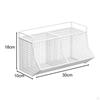 Cabinet Storage Basket, Ginger Garlic Holder, Spice Rack, Hanging Wire Kitchen Organizer for