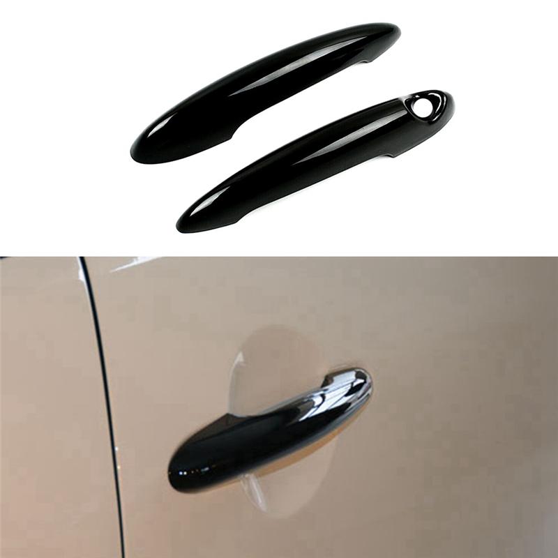 M63K-2Piece Gloss Black Door Outer Handle Car Door Handle Parts Accessories For BMW MINI Cooper S R50 R52 R53 R55 R56 R57 R58 R5