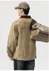 Men's 2024 Retro High-End Denim Jacket: Casual Loose Lapel, Autumn/Winter Style Workwear