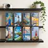 Art Oil Painting of a Lighthous Phone Case Black Silicone Soft For Samsung S25,S24,S21,S22,S23,S30,Ultra,S20,Plus,Fe,Lite