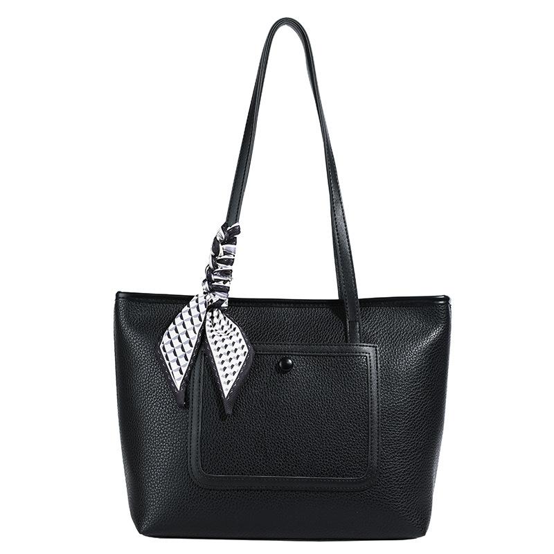 Large capacity tote bag women's 2025 new trend niche casual versatile underarm bag commuter shoulder bag