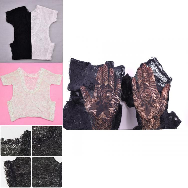 Europejski Styl Niemowlęce Body do Fotografii z Nylonu i Koronkowymi Detalami dla Niemowląt