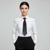 Rhinestone Pearls Tie Black Decoration Shirt Tie Temperament Hand-beaded Long Necktie  Students
