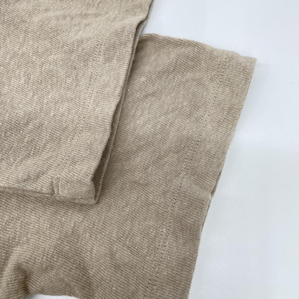 EVERY DAY I LIKE Beige Linen Blend Li/Co Maxi Dress Dress Not Written beigeUsed