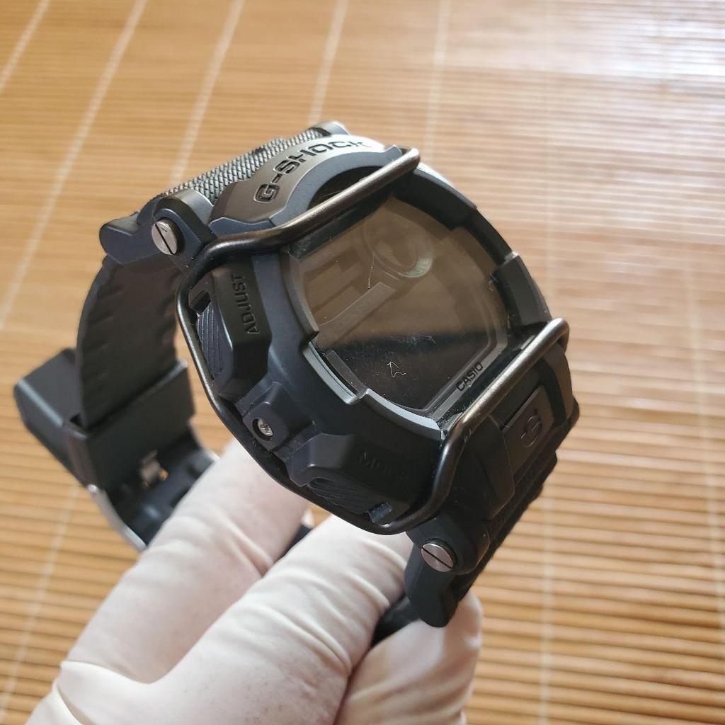 Used CASIO G-SHOCK digital watch black GD-400MB
