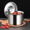 Stainless Steel Seasoning Pot with Lid