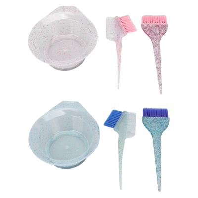 3 stücke Haarfärbebürsten Friseur Färbekamm Haarfärbebürste für den Heimsalongebrauch