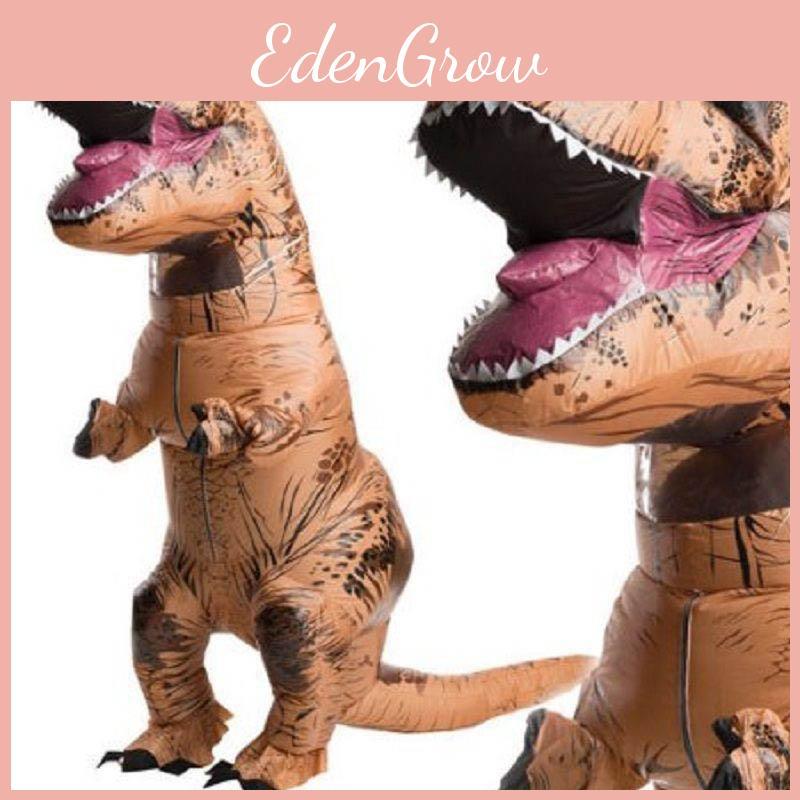 Eye-catching Adult T-rex Inflatable Dinosaur Costume Perfect For Halloween Celebrations