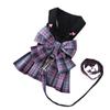 Pet Supplies Dog Skirt Cat JK Cat Chest Strap Dog Rope Teddy Pomeranian Walking Dog Clothes Traction Rope