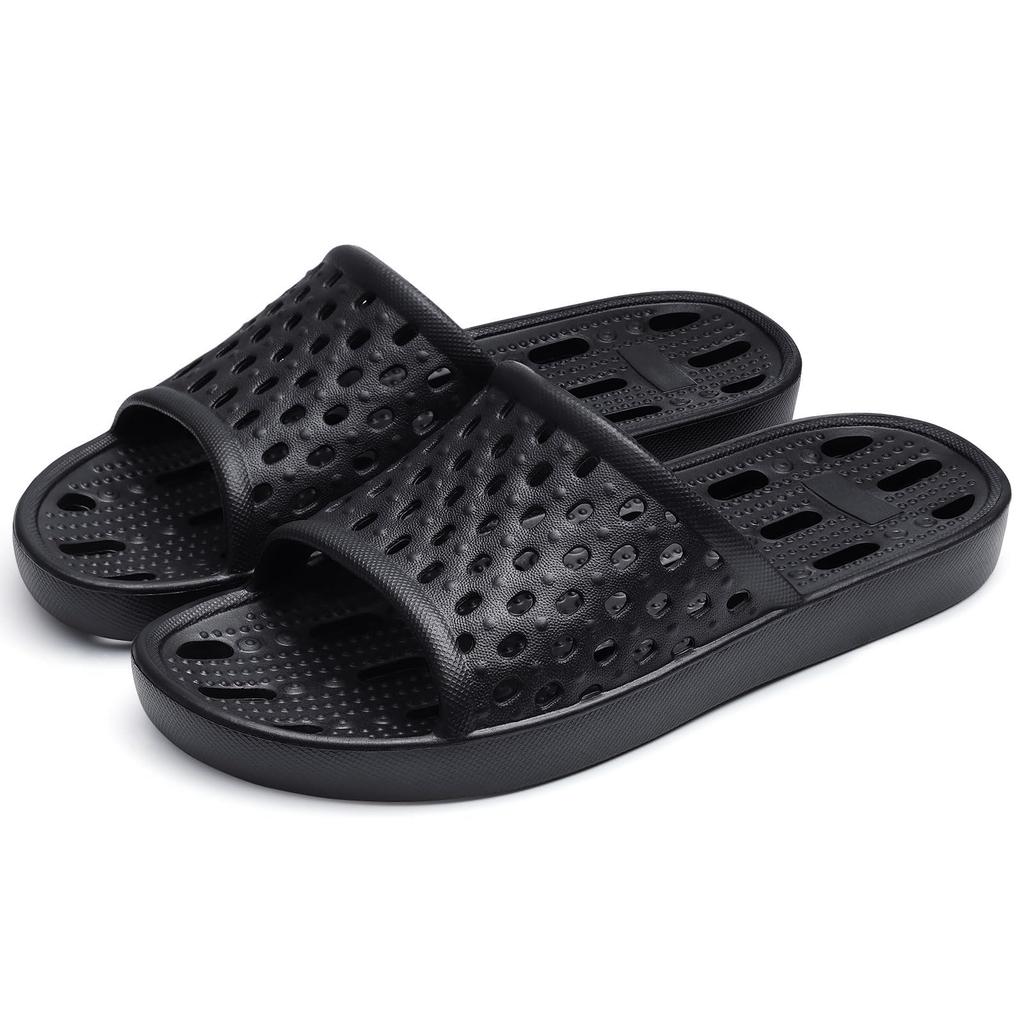 Fashion Comwarm Women Shower Shoes Non-Slip Quick Dry Shower Slippers Lightweight Pool Sandals with Drain Holes For Beach Bathroom Gym