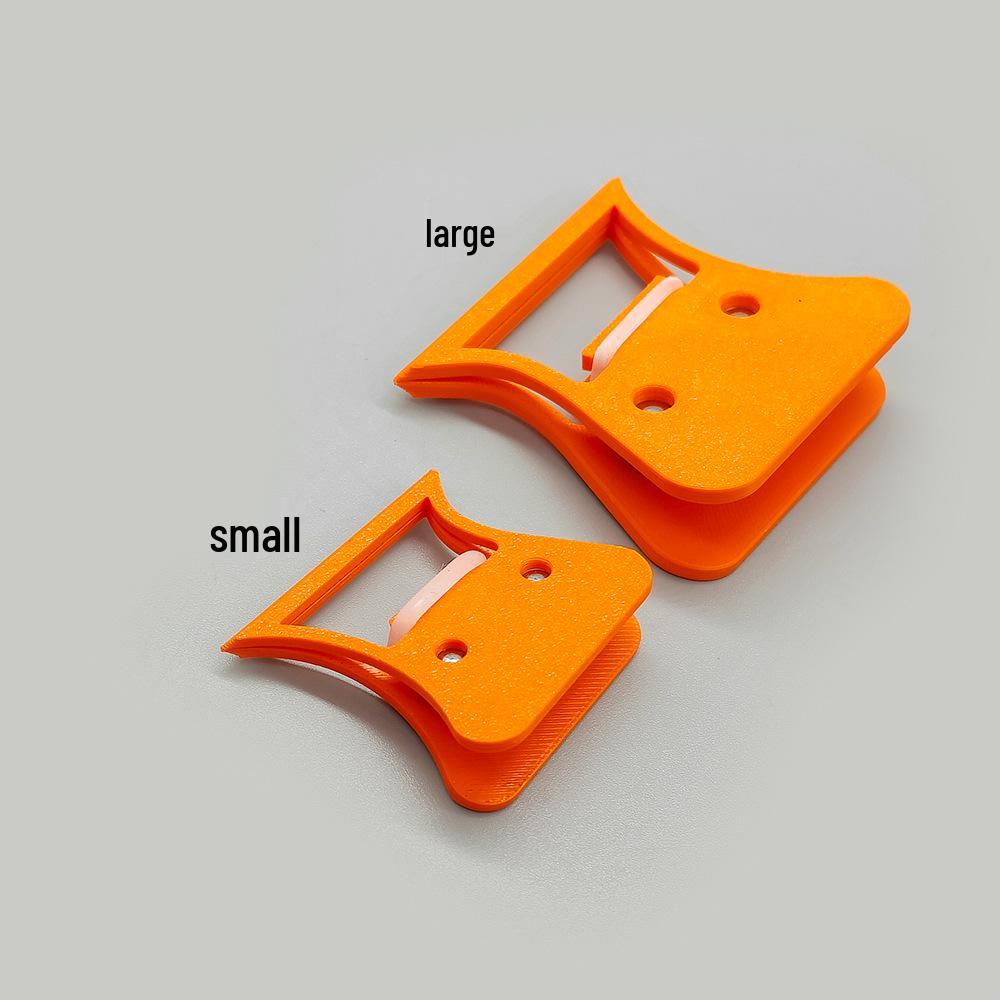 Weißer Reiher CDC Feder Clip Set: 3-teiliges Fliegenbindewerkzeug mit Klemme und Faltwerkzeugzubehör.