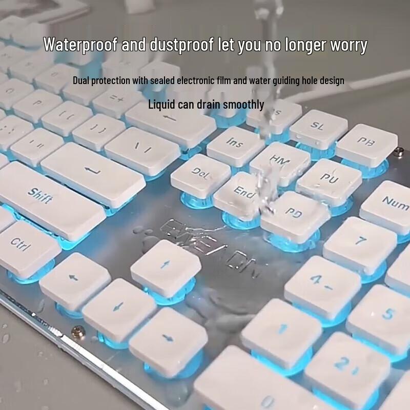 Qianxinzhe GX710S Wired Mechanical Feel Keyboard