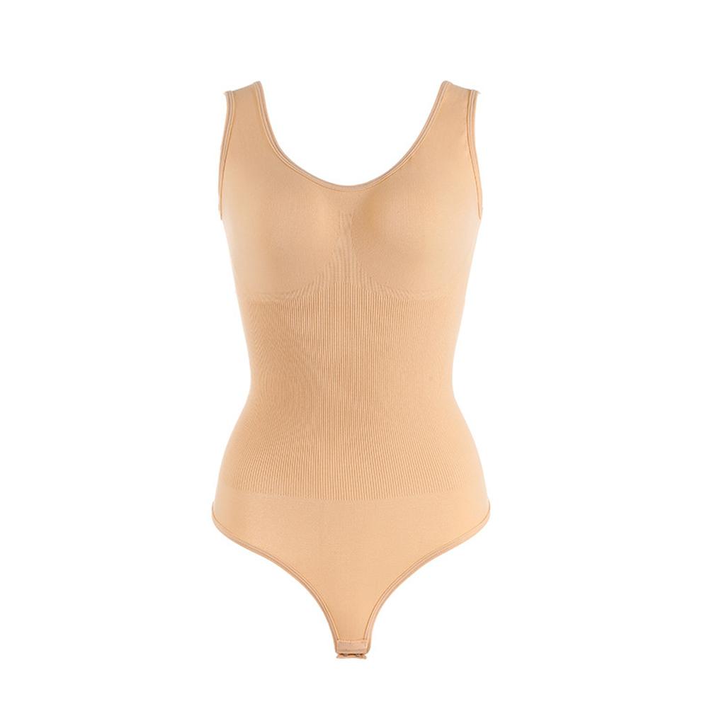Women Seamless One-piece Bodysuit Vest Shapewear Tummy Control Hip Butt Lifter Corset Waist Trainer Sexy Thongs Female Jumpsuit Slimming Underwear