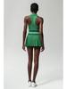 Alo Golf Pleated Skirt & Sleeveless High-End Yoga Tank Top Set - Women's Summer Clothing