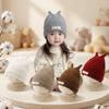 Warm Toddler Knitted Beanie Windproof Pull-On Hat Durable Baby Knit Cap Fall Winter Wear