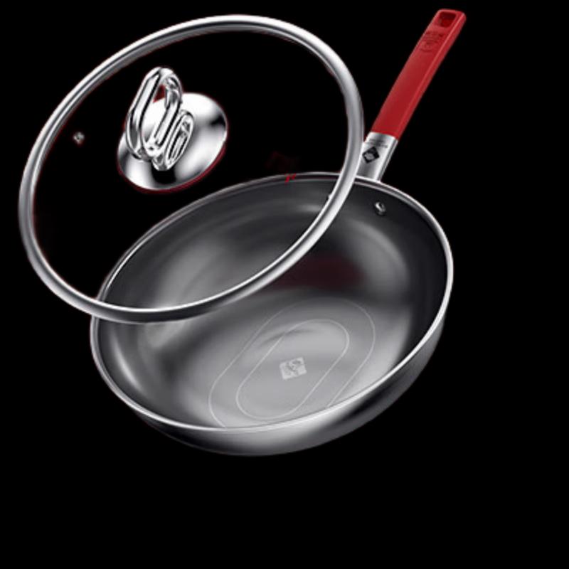 Kombach 316L Stainless Steel Titanium Coating-Free Wok
