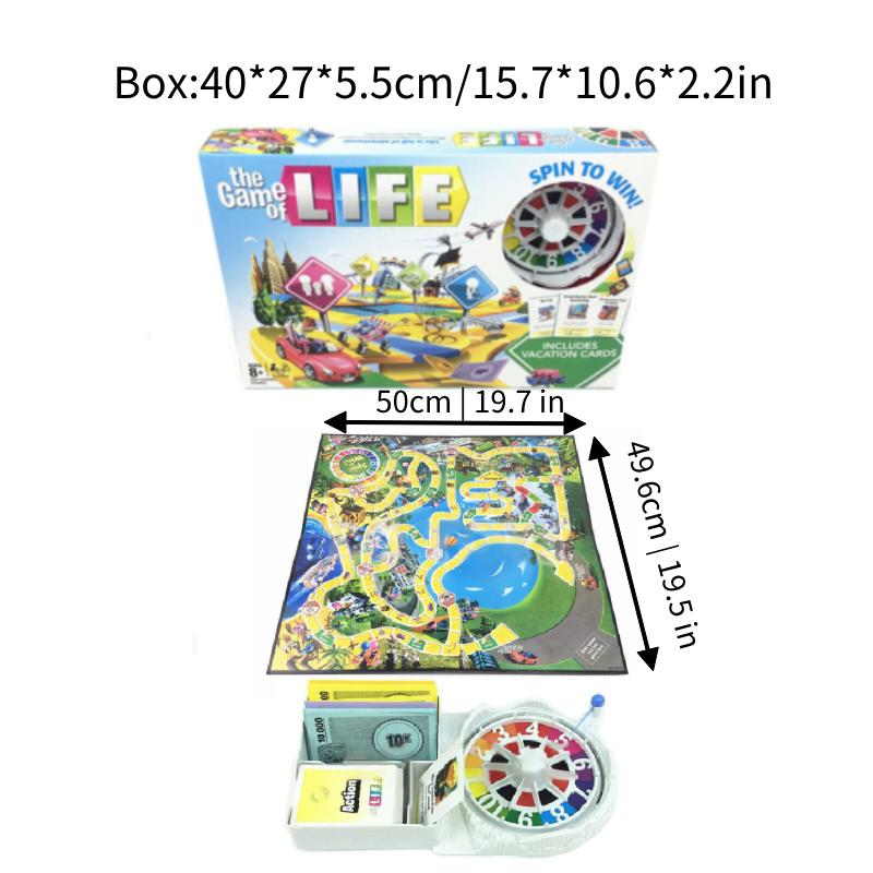 

Игра Жизни Настольная игра Дети Семья Интерактивная Образовательная Веселая Игрушка Вечеринка