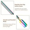 Nail Professional Stainless Steel Nail Cutter Scissor Nippers Muti Function Cuticle Pusher Remover Nail Care Manicure Tools Kits