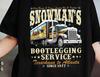 Snowman’s Bootlegging Service Shirt, Smokey And The Bandit Christmas Shirt